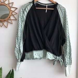 NWT Free People Auxton Thermal top